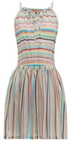 Thumbnail for your product : Missoni Mare - Striped Halterneck Mini Dress - Multi