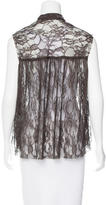 Thumbnail for your product : Raquel Allegra Lace Sleeveless Top