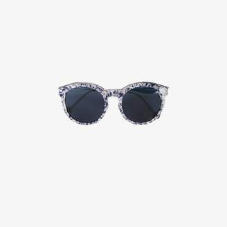 Christian Dior Eyewear Ladies Pink Speckled Frame Sunglasses