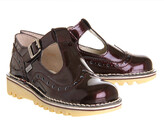 Thumbnail for your product : Kickers Kick T Brogue Dark Red Leather