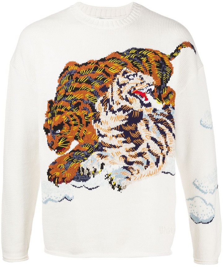 kenzo two tiger jumper