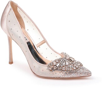 badgley mischka vera slingback heels