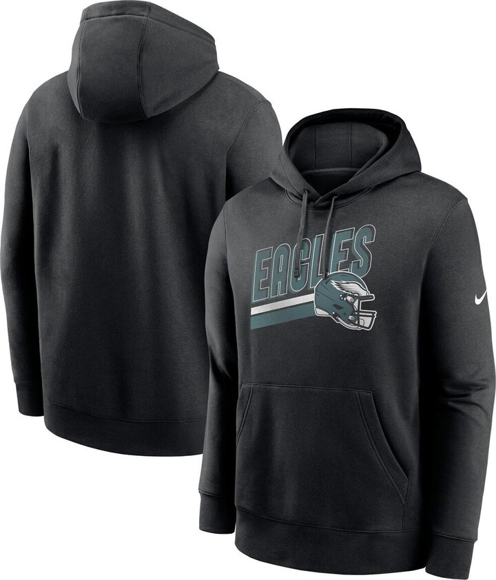 black nike eagles hoodie