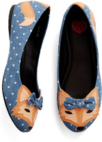 Thumbnail for your product : Clever So Sweet Flat in Denim