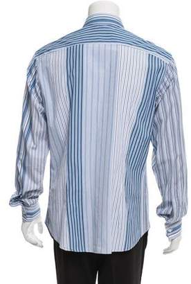 Ferragamo Striped Woven Shirt