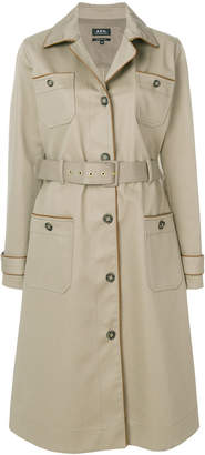 A.P.C. classic trench coat