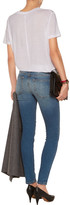 Thumbnail for your product : Current/Elliott Cropped Mid-rise Skinny Jeans