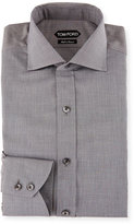 Thumbnail for your product : Tom Ford Slim-Fit End-on-End Dress Shirt, White/Black