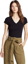 Thumbnail for your product : L'Agence Becca V Neck Tee