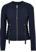 Thumbnail for your product : Versace Lace-up Cady Jacket