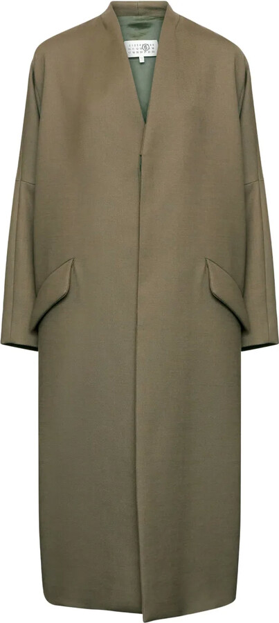 MM6 MAISON MARGIELA Collarless Single-Breasted Jacket