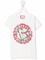 Thumbnail for your product : Simonetta Snowman-Print T-Shirt