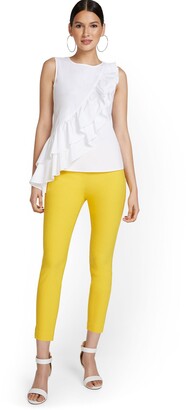New York & Co. Tall Whitney High-Waisted Pull-On Ankle Pant