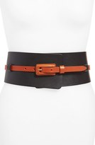 Thumbnail for your product : Lafayette 148 New York Leather Obi with Detachable Skinny Belt