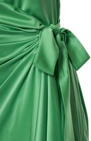 Thumbnail for your product : Maria Lucia Hohan Kaio Stretch Silk Satin Midi Dress