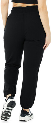 Alo Yoga 7/8 Easy Sweatpant in Black, Size: 2XS |