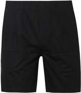 Thumbnail for your product : boohoo Zip Side Cotton Twill Shorts