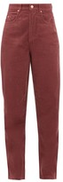 Thumbnail for your product : Etoile Isabel Marant Corsyv Cotton-corduroy Straight-leg Trousers - Pink