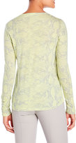 Thumbnail for your product : Proenza Schouler Long Sleeve Python Print T-Shirt