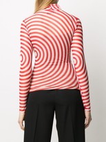 Thumbnail for your product : Henrik Vibskov Striped Roll Neck Top