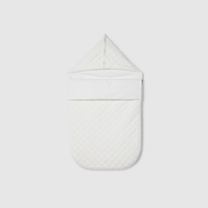 Baby padded GG jersey sleeping bag