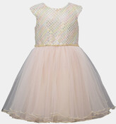 Thumbnail for your product : Bonnie Jean Girls Sequin Mesh Babydoll Dress
