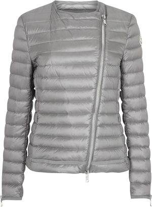 Moncler Grey quilted shell jacket