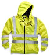 Thumbnail for your product : Standsafe Mens Hoodie Hi Vis Zipper Hi Visibility Safety Hooded Zip Sweatshirt Work Jacket Top EN471