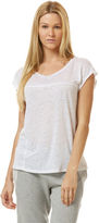 Thumbnail for your product : C&C California Seamed linen muscle tank