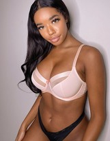 Thumbnail for your product : Pour Moi? Pour Moi viva luxe underwired bra in peach