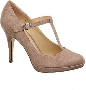 Graceland T-Bar Court Shoes ShopStyle Heels