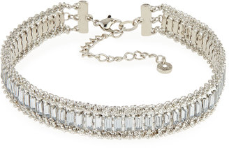 Lydell NYC Crystal & Rhinestone Choker Necklace