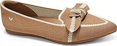 VIVAIA Michelle 2.0 Knit Pointed Toe Bow Flats