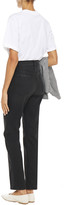 Thumbnail for your product : Frame Le Sylvie Faded High-rise Straight-leg Jeans