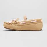 Thumbnail for your product : Cat & Jack Toddler Girls' Celina Moccasin Slippers Tan