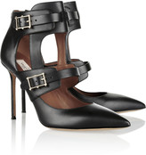 Thumbnail for your product : Valentino Hitch On cutout leather pumps