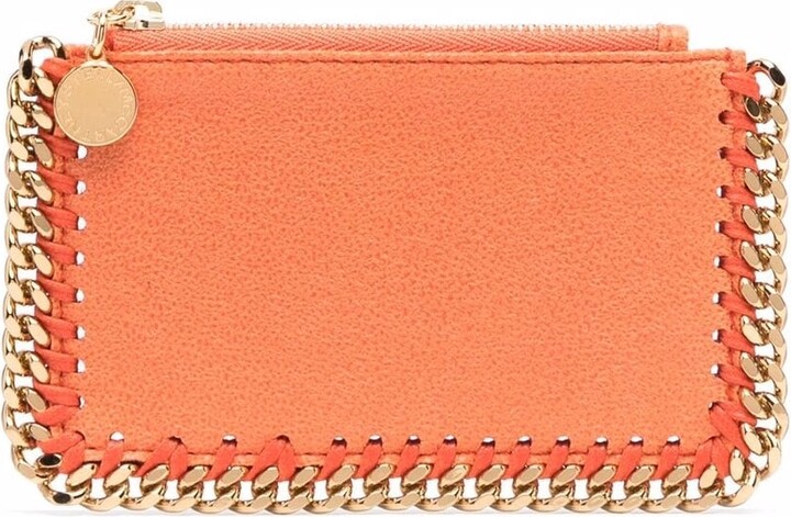 bright orange purse