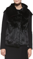 Thumbnail for your product : Nanette Lepore Fur & Ribbed-Knit Jacket