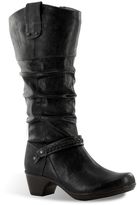 Thumbnail for your product : Joya Easy Street Wide Shaft Tall Slouch Boots - Women