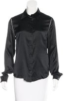 Thumbnail for your product : Alexander McQueen Silk Button-Up Top