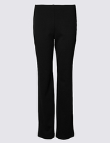 Thumbnail for your product : M&S Collection PETITE Straight Leg Trousers
