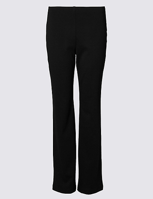 M&S Collection PETITE Straight Leg Trousers