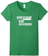 Thumbnail for your product : Men's How To Bunt TShirt - Funny Baseball Fastpitch Softball Shirt 3XL