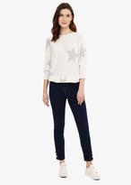 Thumbnail for your product : Phase Eight Becca Star Intarsia Knitted Jumper