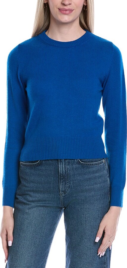 Brodie Cashmere Fitted Wool & Cashmere-Blend Sweater