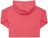 Thumbnail for your product : Nike Logo Cotton Blend Cropped Hoodie