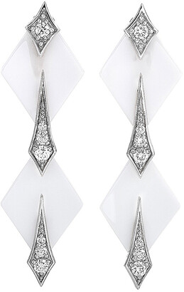 Roberto Demeglio 18K & Ceramic 0.61 Ct. Tw. Diamond Earrings