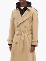 Thumbnail for your product : Burberry Westminster Double-breasted Gabardine Trench Coat - Beige