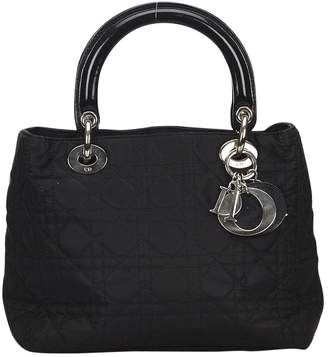 Christian Dior Vintage Lady Black Synthetic Handbag