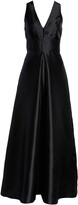 Thumbnail for your product : Alfred Sung Cutout Back Satin A-Line Gown